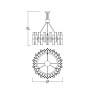 IQ3682 ETEREA CHANDELIER