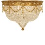 IQ3710 FRENCH 19TH CENTURY LOUIS XVI ST. BACCARAT CRYSTAL AND ORMOLU CHANDELIER