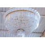 IQ3711 VERY FINE 19TH CENTURY FRENCH CUT BACCARAT STYLE LOUIS XV BASKET CHANDELIER