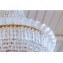 IQ3711 VERY FINE 19TH CENTURY FRENCH CUT BACCARAT STYLE LOUIS XV BASKET CHANDELIER