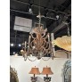 IQ3733 VINTAGE PALM BEACH SEASHELL CHANDELIER