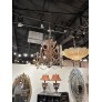 IQ3733 VINTAGE PALM BEACH SEASHELL CHANDELIER