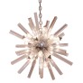 IQ3751 VENINI STAR BURST SPUTNIK STYLE CRYSTAL CHANDELIER, ITALIAN MID-20TH CENTURY