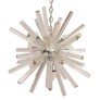 IQ3751 VENINI STAR BURST SPUTNIK STYLE CRYSTAL CHANDELIER, ITALIAN MID-20TH CENTURY