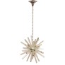 IQ3751 VENINI STAR BURST SPUTNIK STYLE CRYSTAL CHANDELIER, ITALIAN MID-20TH CENTURY