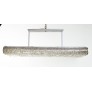 IQ3763 LARGE ITALIAN TEXTURED GLASS CHANDELIER