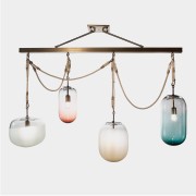 IQ3786 GOURD BAR CHANDELIER