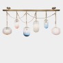 IQ3786 GOURD BAR CHANDELIER