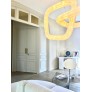 IQ3797 DOUBLE ORBIT BY ANGO RATTAN PENDANT LIGHT WITH HANDCRAFTED DESIGN