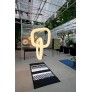 IQ3797 DOUBLE ORBIT BY ANGO RATTAN PENDANT LIGHT WITH HANDCRAFTED DESIGN