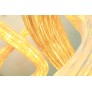 IQ3797 DOUBLE ORBIT BY ANGO RATTAN PENDANT LIGHT WITH HANDCRAFTED DESIGN