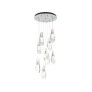 IQ3816 HUBBARDTON FORGE LUMA 9-LIGHT CRYSTAL PENDANT