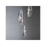 IQ3816 HUBBARDTON FORGE LUMA 9-LIGHT CRYSTAL PENDANT