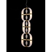 IQ3826 SCOTT 3A FROSTED FLASS CHANDELIER