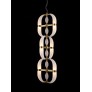 IQ3826 SCOTT 3A FROSTED FLASS CHANDELIER