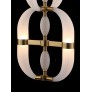 IQ3826 SCOTT 3A FROSTED FLASS CHANDELIER