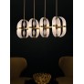 IQ3827 SCOTT 4B FROSTED GLASS CHANDELIER