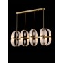 IQ3827 SCOTT 4B FROSTED GLASS CHANDELIER