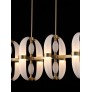 IQ3827 SCOTT 4B FROSTED GLASS CHANDELIER