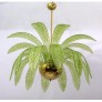 IQ3854 MID-CENTURY MODERN PALM LEAVES CHANDELIER