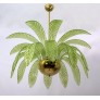 IQ3854 MID-CENTURY MODERN PALM LEAVES CHANDELIER