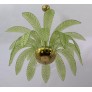 IQ3854 MID-CENTURY MODERN PALM LEAVES CHANDELIER