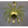 IQ3854 MID-CENTURY MODERN PALM LEAVES CHANDELIER