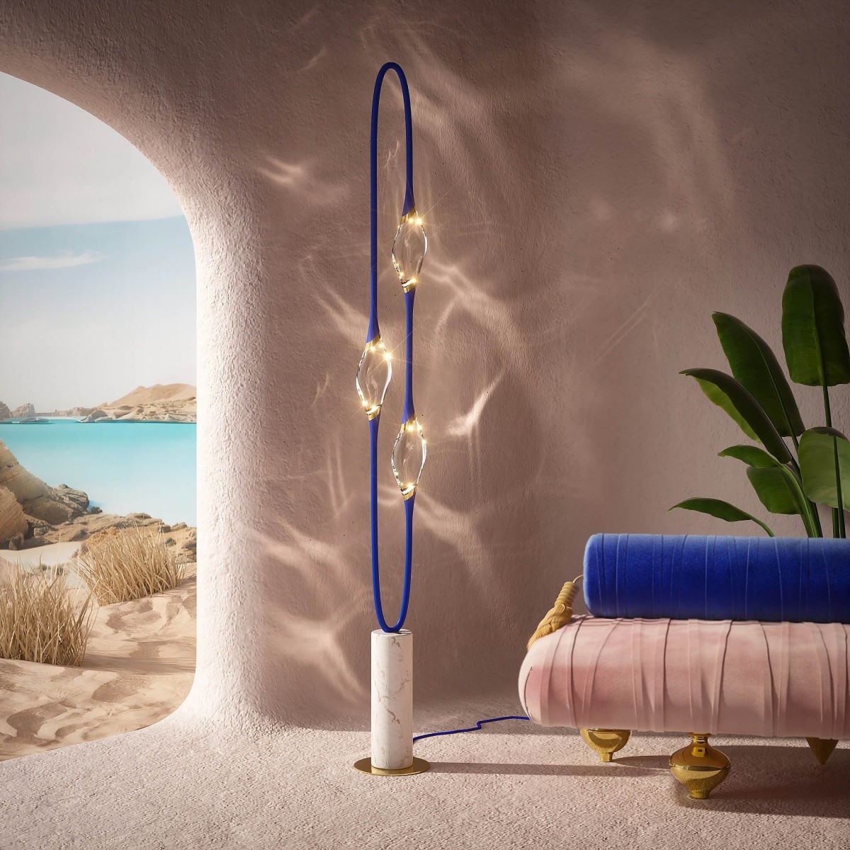 IQ3857 IL PEZZO 12 FLOOR LAMP