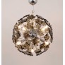 IQ3873 FONTANA ARTE SPUTNIK CUT GLASS DANDELION MID-CENTURY CHANDELIER