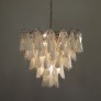 IQ3897 MURANO CHANDELIER WITH 50 LATTIMO GLASS RONDINI