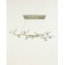 IQ3915 HANASAKU FOURTEEN LIGHT CRYSTAL BUD BRANCH OBLONG CHANDELIER