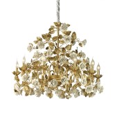 IQ3952 MARIE ANTOINETTE 10 LIGHT CHANDELIER