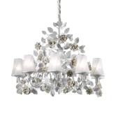 IQ3954 MARIE ANTOINETTE 10 LIGHT CHANDELIER 