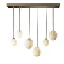 IQ3956 MIAMI 6 LIGHT CHANDELIER