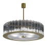 IQ3961 DRUM ROUND 6 LIGHT CHANDELIER