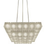 IQ4073 CHANT 2 TIER 6X6 CHANDELIER