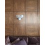 IQ4135 'FLY 2' ALABASTER SCONCE IN THE MANNER OF PIERRE CHAREAU