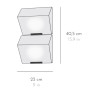IQ4175 DOUBLE SLOPING BLOCK