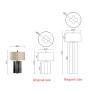 IQ4187 WILDWOOD SAVOY LAMP