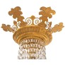 IQ4197 AN ITALIAN 18TH CENTURY NEO-CLASSICAL ST. GILTWOOD AND CRYSTAL CHANDELIER