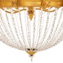 IQ4197 AN ITALIAN 18TH CENTURY NEO-CLASSICAL ST. GILTWOOD AND CRYSTAL CHANDELIER