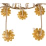 IQ4198 ITALIAN 18TH CENTURY NEO-CLASSICAL ST. GILT METAL, IRON, AND GLASS CHANDELIER