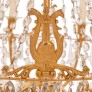 IQ4200 FRENCH, 19TH CENTURY, NEO-CLASSICAL ST. BACCARAT CRYSTAL AND ORMOLU CHANDELIER