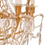 IQ4200 FRENCH, 19TH CENTURY, NEO-CLASSICAL ST. BACCARAT CRYSTAL AND ORMOLU CHANDELIER