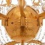 IQ4200 FRENCH, 19TH CENTURY, NEO-CLASSICAL ST. BACCARAT CRYSTAL AND ORMOLU CHANDELIER