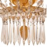 IQ4200 FRENCH, 19TH CENTURY, NEO-CLASSICAL ST. BACCARAT CRYSTAL AND ORMOLU CHANDELIER
