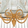 IQ4201 FRENCH 19TH CENTURY NEO-CLASSICAL ST. BRONZE, ORMOLU, AND CRYSTAL CHANDELIER