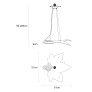 IQ4202 FOLIO SUSPENSION PALM LARGE