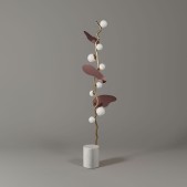 IQ4273 ALMOND FLOOR LAMP 