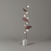 IQ4273 ALMOND FLOOR LAMP 